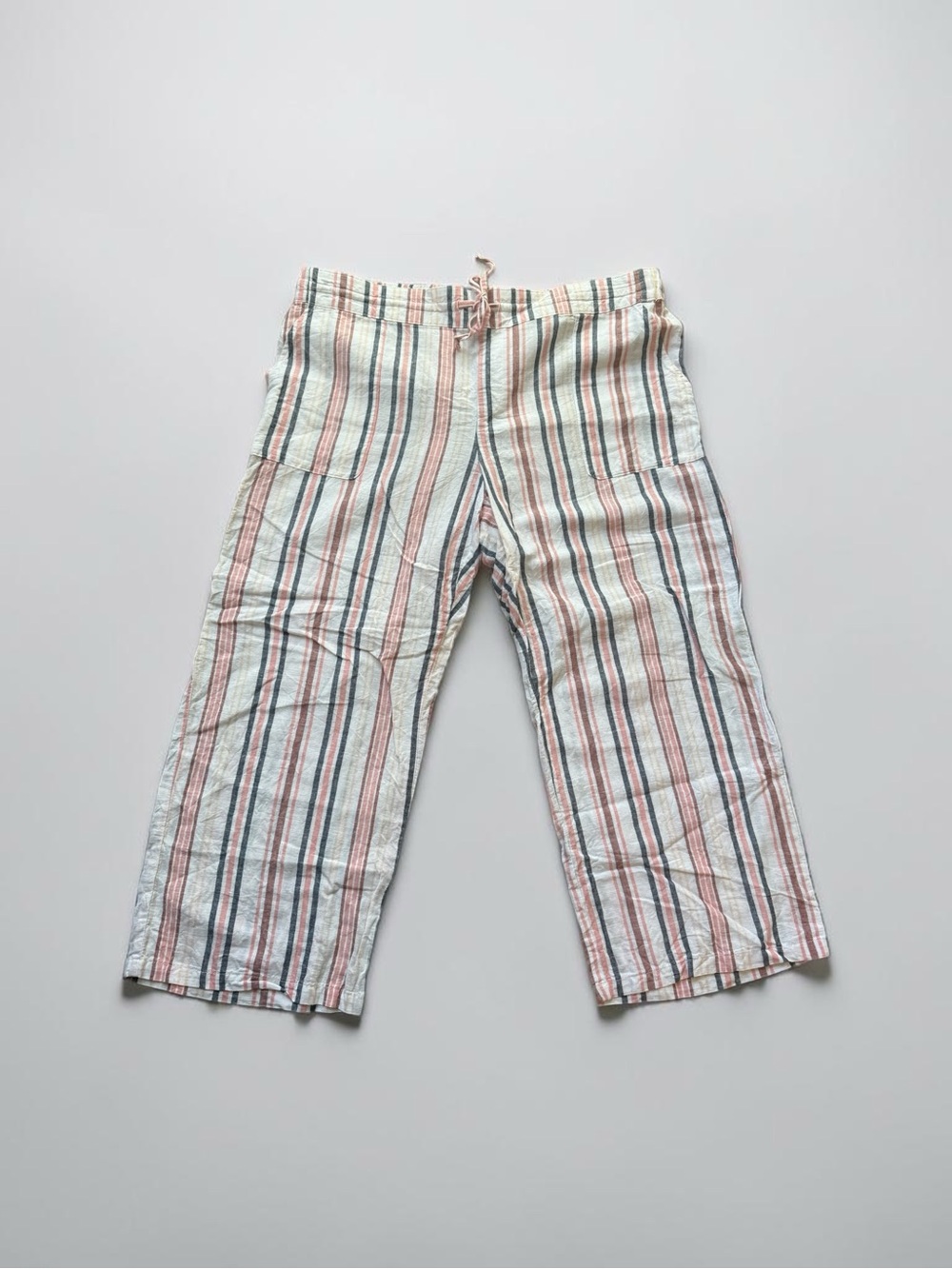 Liz Claiborne Pastel Striped Capris